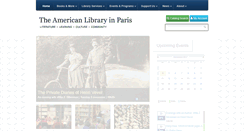 Desktop Screenshot of americanlibraryinparis.org
